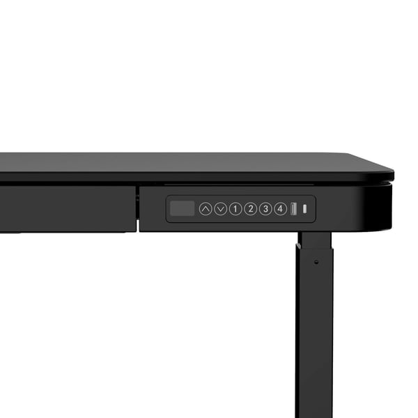 Miniatyrbillede 6 af 12: Activejet ACTIVEJET-skrivebord med elektrisk højdejustering 140x70 ET119W-C sort