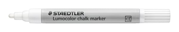 Staedtler Lumocolor kridt markør Kugle Blå, Rød, Hvid, Gul 4 stk