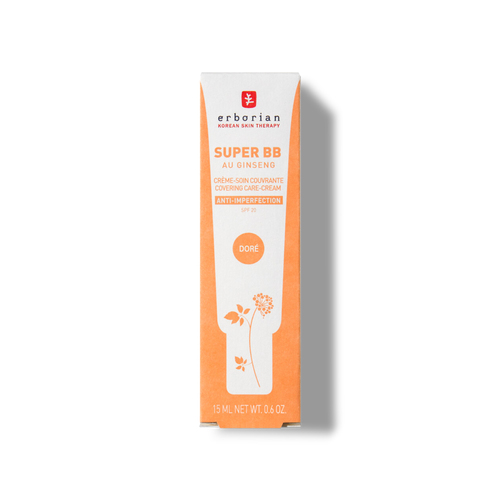 Erborian Super BB Doré - full coverage BB cream for acne prone skin 15 ml BB-kerma