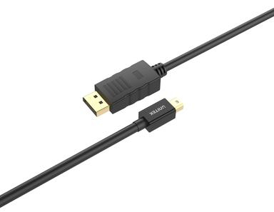 UNITEK Y-C611BK DisplayPort kabel 2 m Mini DisplayPort Sort
