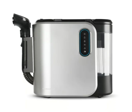 Miniatyrbillede 1 af 5: ​SCHNEIDER CONSUMER DUAL SPOT STEAM XL Bærbar damprenser 1,6 L 2000 W Grå, Sort