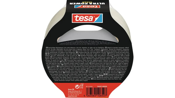Pikkukuva 2 / 3: TESA Ultra Power Clear Soveltuu ulkokäyttöön Ulkokäyttöön sopiva 20 m Polyeteeni Läpinäkyvä