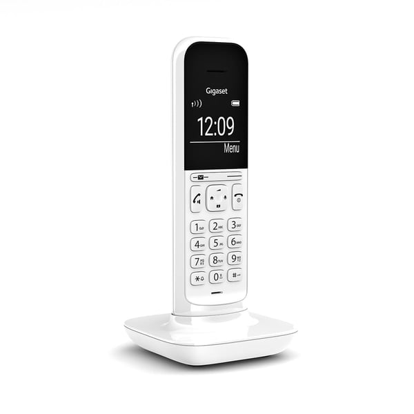 Gigaset CL390 Analog telefon/DECT-telefon Namn och uppringnings-ID Vit
