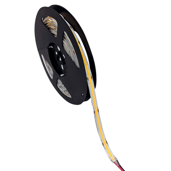 LED Strip 24V LCOB 10W/M 24 IP65-NW 920lm/m 4000K Ra90 IP65 rulle 5m 3 års garanti 33369