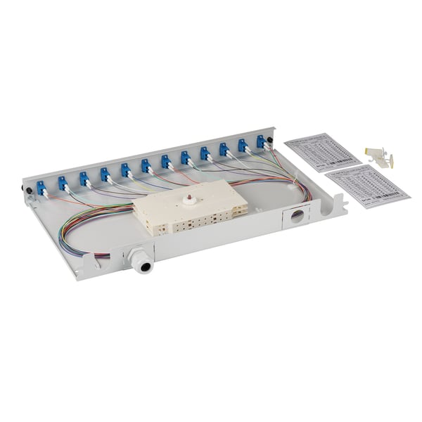 Miniatyrbillede 1 af 2: EFB Elektronik BA71921L48 patch panel 1U
