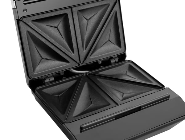 Russell Hobbs Easy Clean sandwichtoaster 750 W Sort, Rustfrit stål