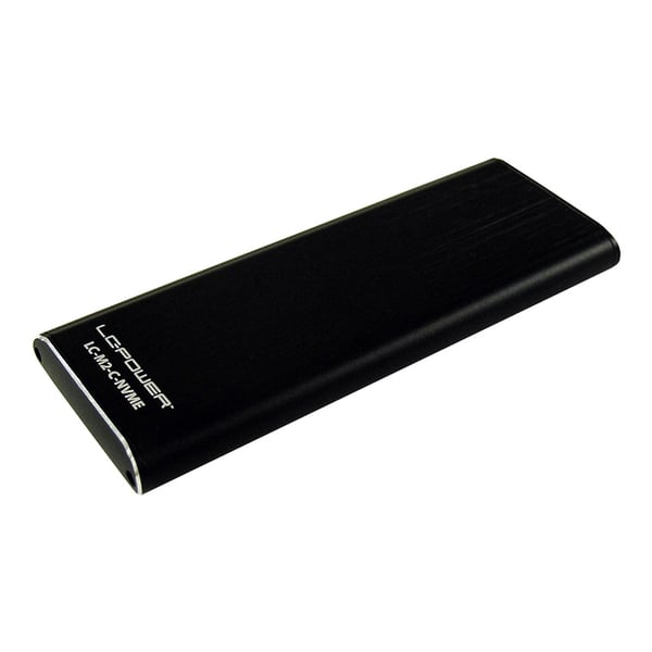 Miniatyrbillede 6 af 9: LC-Power LC-M2-C-NVME drevkabinet SSD kabinet Sort M.2