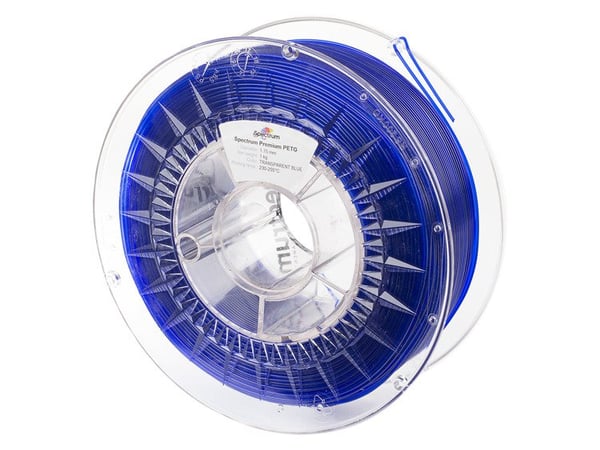 Miniatyrbillede 2 af 4: Spectrum 80052 3D print materiale Polyethylenterephthalatglycol (PETG) Blå, Transparent 1 kg