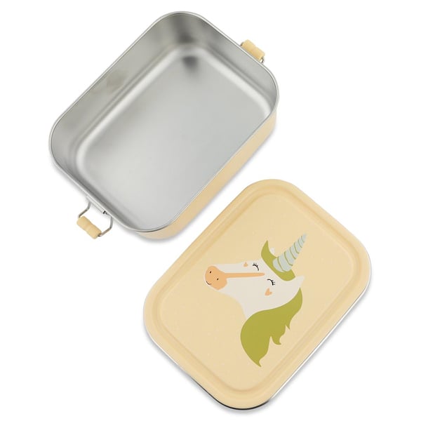 Pikkukuva 10 / 16: TRIXIE 2359224 lounaslaatikko Lounasrasia Silikoni, Ruostumaton teräs Beige, Vihreä, Valkoinen 1 kpl