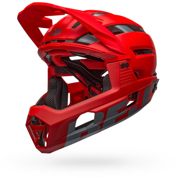 Miniatyrbillede 11 af 11: Bell Helmets Super Air R Spherical Rød