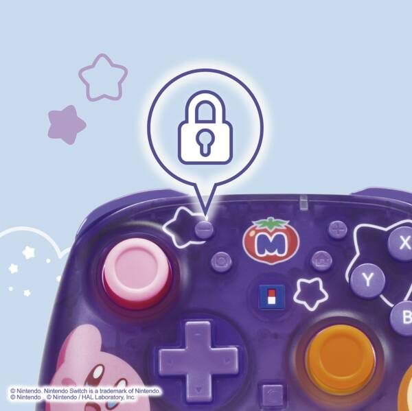 Miniatyrbild 4 av 10: Hori NSX-124E spelkonsoler Lila Spelplatta Analog Nintendo Switch 2
