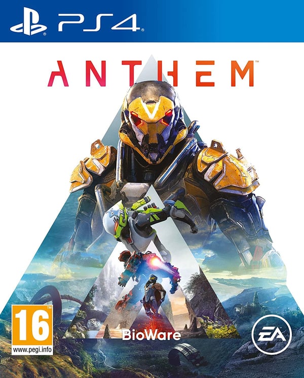 Sony Anthem Vakio Saksa, Englanti, Espanja, Ranska, Italia PlayStation 4