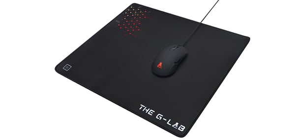 Miniatyrbild 1 av 2: The G-Lab PAD CAESIUM Spelmusmatta Svart, Multifärg