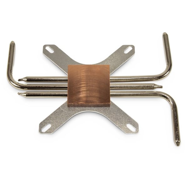 Inter-Tech IP-3 Processor VGA-kylare Koppar, Silver 1 styck