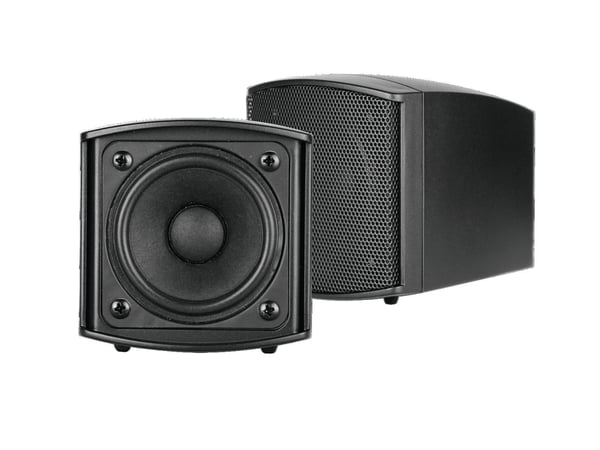 Omnitronic 11036902 högtalare 1-vägs Svart Kabel 15 W
