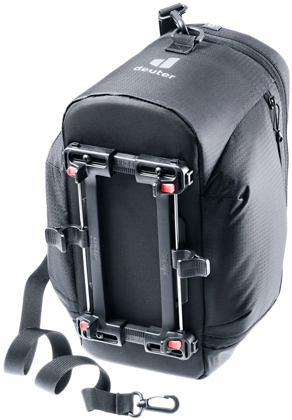 Miniatyrbillede 3 af 4: Deuter Rack Bag 10 KF Bagside Cykeltaske 10 L Stof Sort
