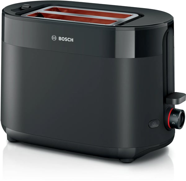Bosch TAT2M123 leivänpaahdin 6 2 viipale(i)ta 950 W Musta