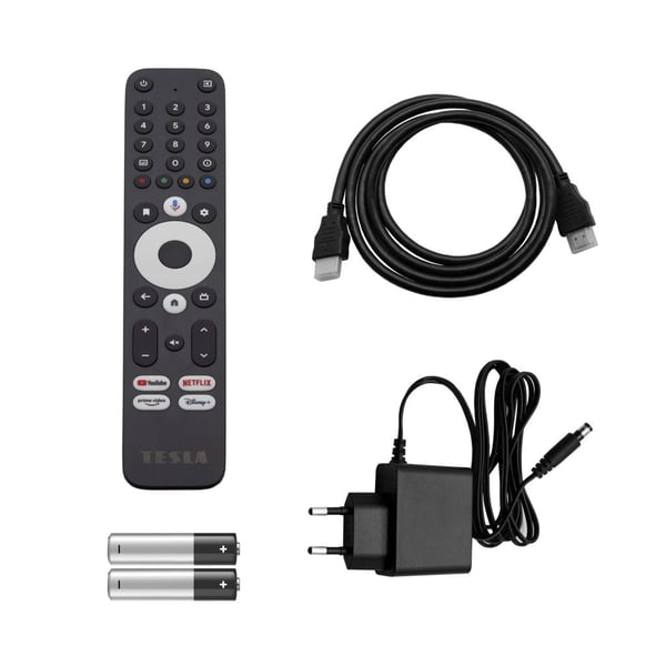 Tesla XT850 TV set-top boks Ethernet (RJ-45), Satellit, WLAN 4K Ultra HD Sort