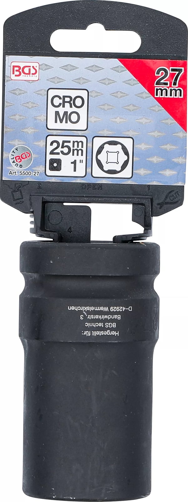 BGS technic Impact Socket Hexagon eluttag