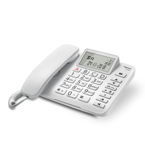 Miniatyrbillede 6 af 8: Gigaset DL380 Analog telefon Nummervisning Hvid
