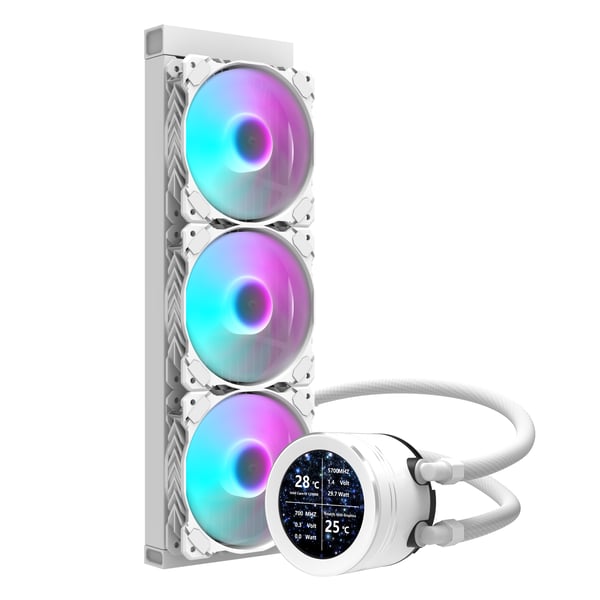 darkFlash DW-DN360S-W-ES1 Computerkølesystem Computerkabinet Alt-i-en væskekøler
