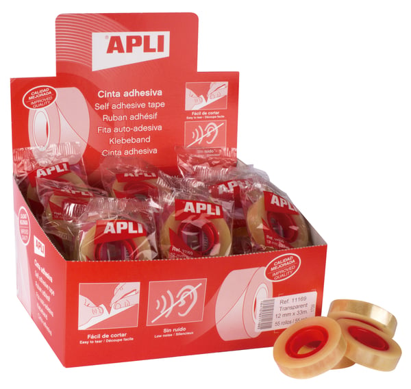 APLI 11169 paperitavarateippi 33 m 55 kpl APLI 11169 paperitavarateippi 33 m 55 kpl