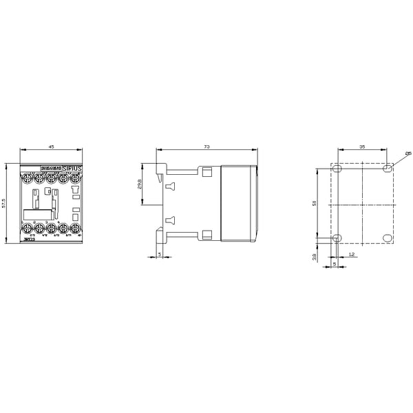 Siemens 3RT2317-1BB40 elektrisk kontaktor