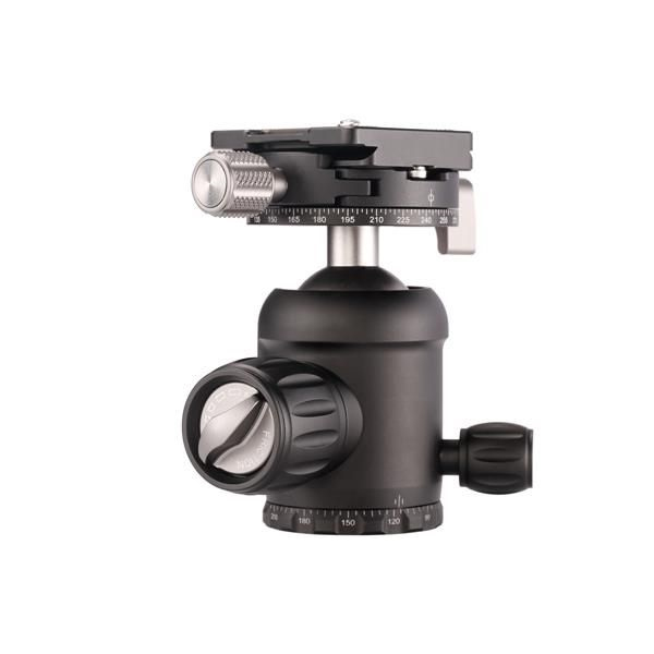 Leofoto LF-NB-34+NP-50 stativhoved Sort 3/8" Kugle (form)