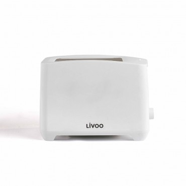 Livoo DOD162W brödrostar 2 skivor 750 W Vit Livoo DOD162W brödrostar 2 skivor 750 W Vit