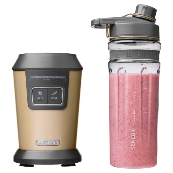 Miniatyrbild 21 av 21: Sencor SBL 7077CH mixer 0,6 l Bänkmixer 800 W Svart, Brun, Transparent