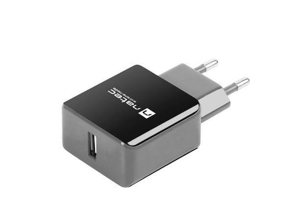 NATEC Extreme Media NUC-0994 oplader til mobil enhed Universel Sort, Grå Vekselstrøm Indendørs
