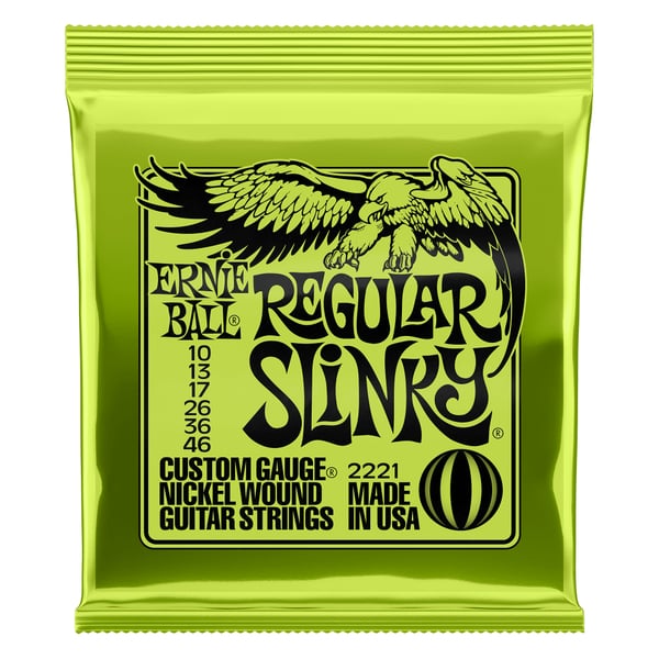 Ernie Ball P02221 Elektrisk 6 styck Stål Gitarr