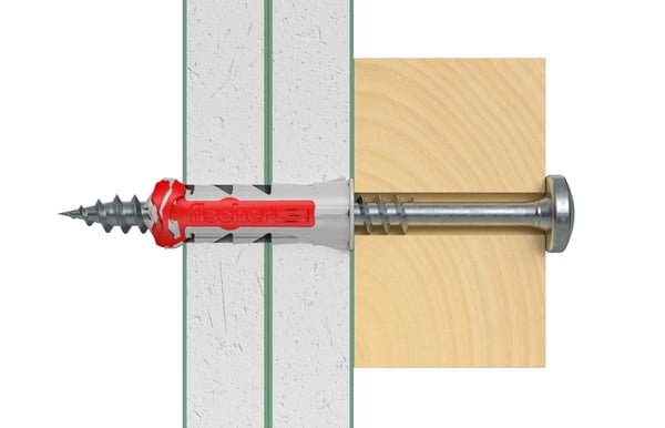Fischer DuoPower 50 styck Kit med skruv och väggplugg 50 mm | CDON