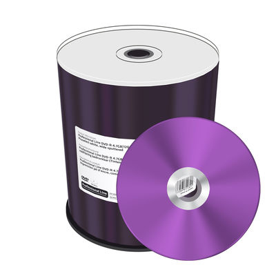 Miniatyrbild 1 av 5: MediaRange MRPL601-C tomma dvd:er 4,7 GB DVD-R 100 styck
