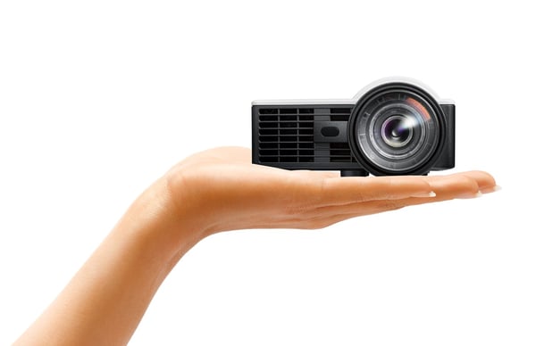 Miniatyrbillede 6 af 12: Optoma ML1050STi Projektor med kort projiceringsafstand 535 ANSI lumens DLP WXGA (1280x800) 3D Sort, Hvid