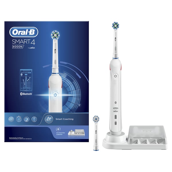 Miniatyrbild 1 av 12: Oral-B 80314186 elektriska tandborstar Vuxen Roterande och oscillerande tandborste Vit