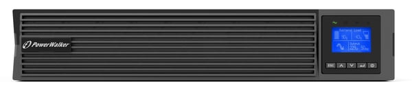 PowerWalker VFI 3000 ICR IoT UPS-enhed Dobbeltkonvertering (online) 3 kVA 3000 W 9 AC stikkontakt(er)