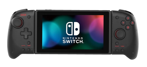 Miniatyrbild 1 av 5: Hori Split Pad Pro Svart, Translucent Bluetooth Spelplatta Nintendo Switch