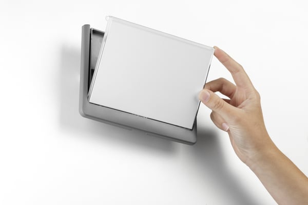 Miniatyrbillede 2 af 17: Durable 486737 skilteholder & informationsstativ A4 Plast Grafit