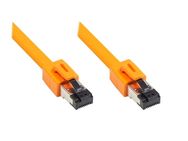 Miniatyrbillede 1 af 3: Alcasa 8080-015O netværkskabel Orange 1,5 m Cat8.1 S/FTP (S-STP)
