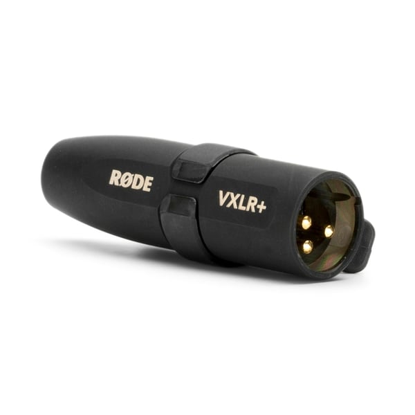RØDE VXLR+ kabelomvandlare (hane/hona) 3.5mm TRS mini-jack XLR Svart
