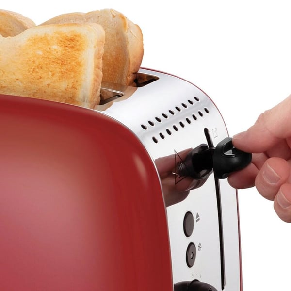 Russell Hobbs 26551-56 6 2 viipale(i)ta 1600 W Punainen, Hopea