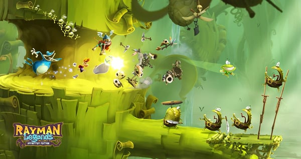 Ubisoft Rayman Legends Definitive Edition Endelig Flersproget Nintendo Switch