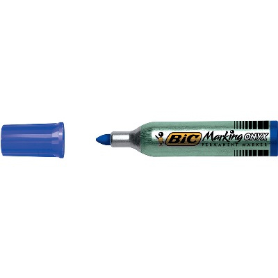 BIC Marking ONYX 1482 vedenkestävä tussi Pyöreä pää Sininen 12 kpl