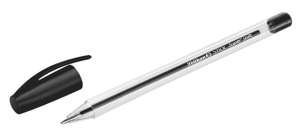 Miniatyrbillede 3 af 4: Pelikan 601450 kuglepen Sort Clip-on udtrækkelig kuglepen 50 stk