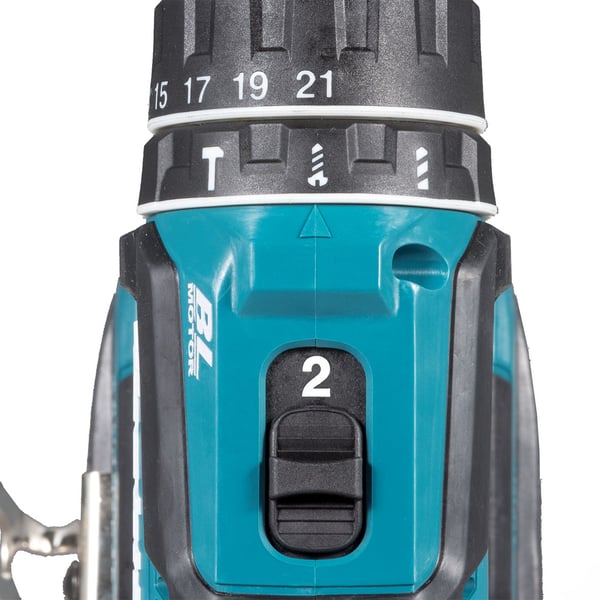 Miniatyrbild 2 av 5: Makita DHP485Z borr utan nyckel 1,1 kg Svart, Blå