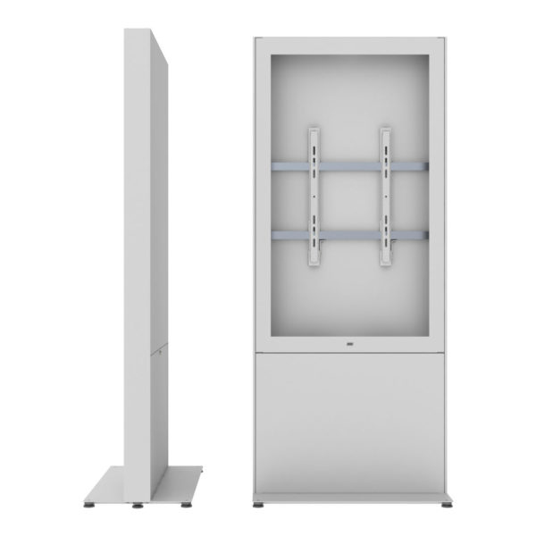 SMS Smart Media Solutions 49P Casing Freestand Storage G1 WH 124,5 cm (49") Valkoinen