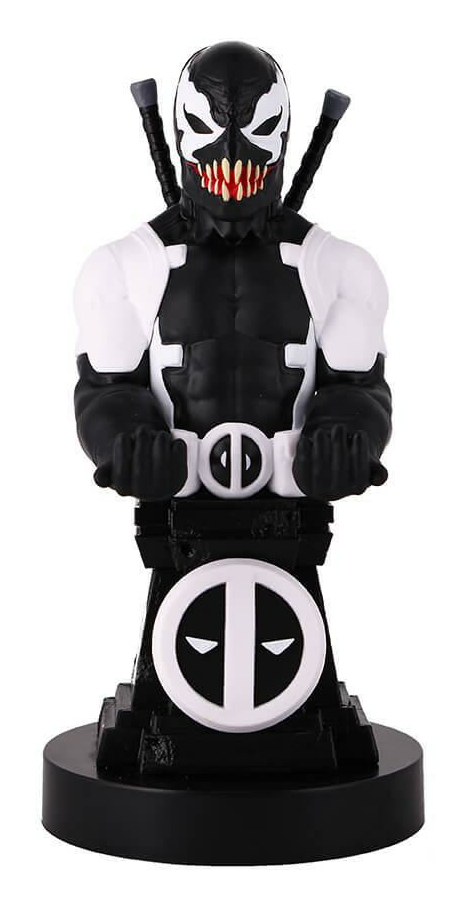 Miniatyrbillede 1 af 6: Cable Guys Deadpool Passiv holder Gaming kontrolenhed, Mobiltelefon/Smartphone Sort, Hvid