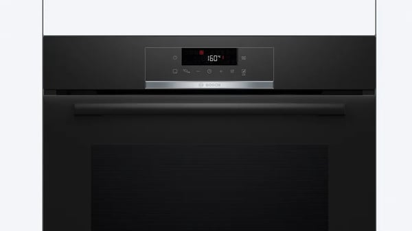 Miniatyrbillede 8 af 11: Bosch Serie 4 HQG572EB3 ovn 71 L Sort