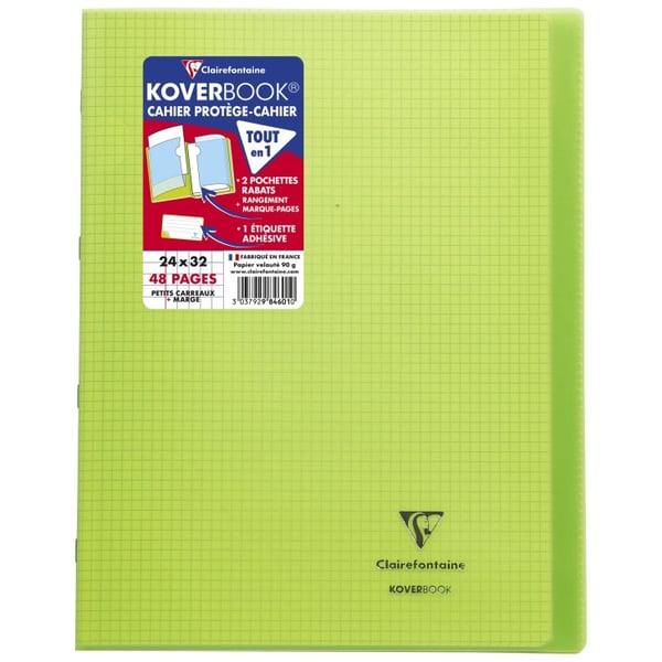 Miniatyrbillede 4 af 11: Clairefontaine 984601C blok og notesblok 24 ark